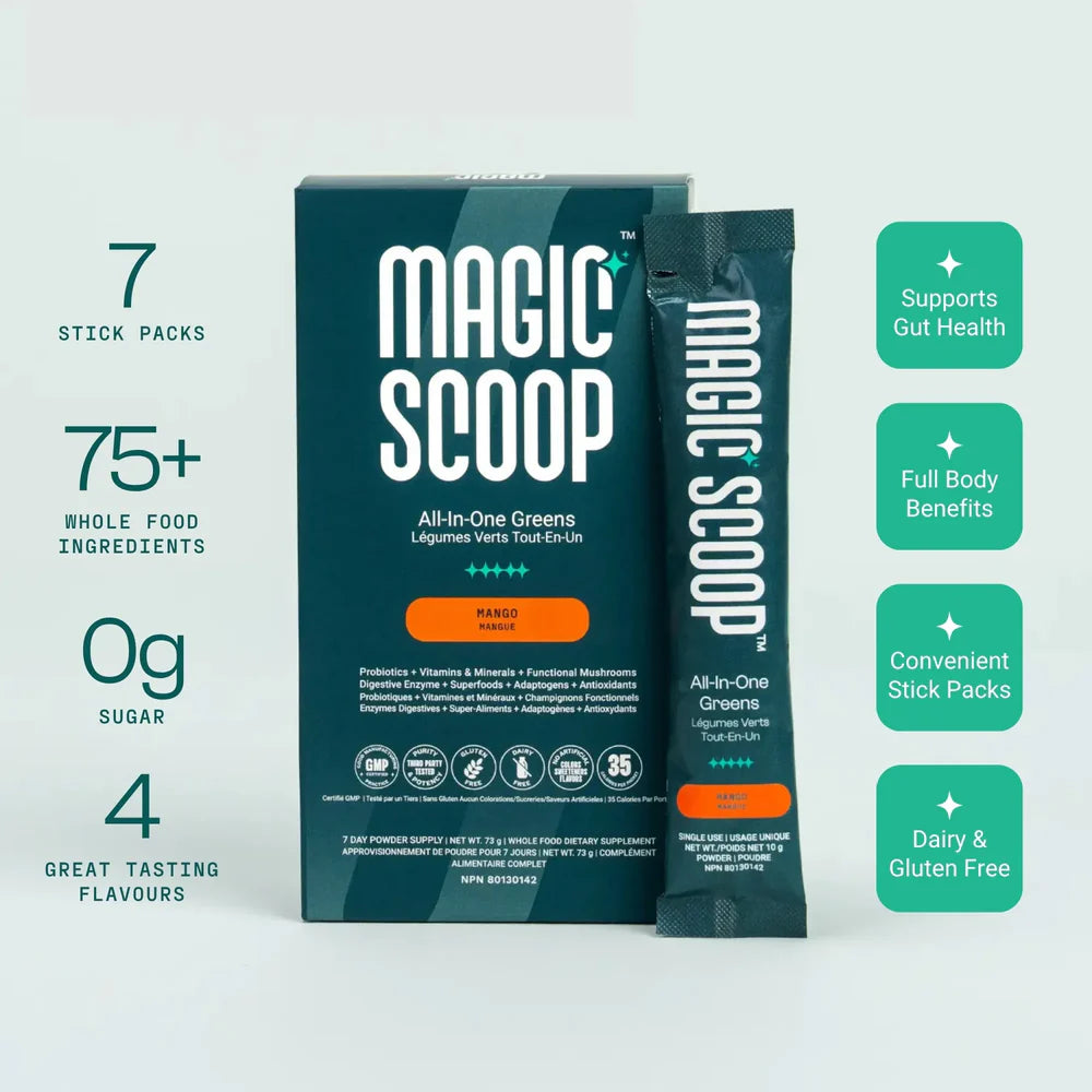 Magic Scoop All-In-One Greens Mango Flavour