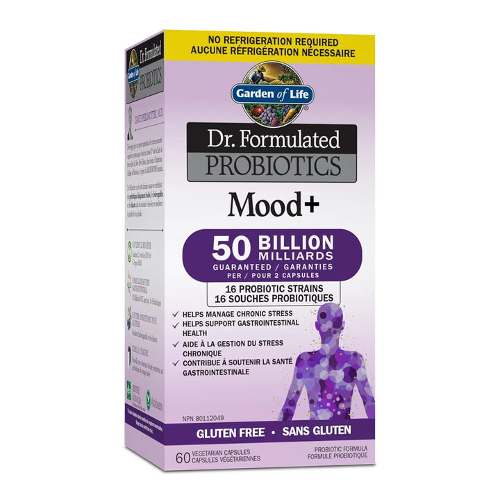 Garden of Life Dr. Formulated Probiotics Mood+ 50 Billion CFU