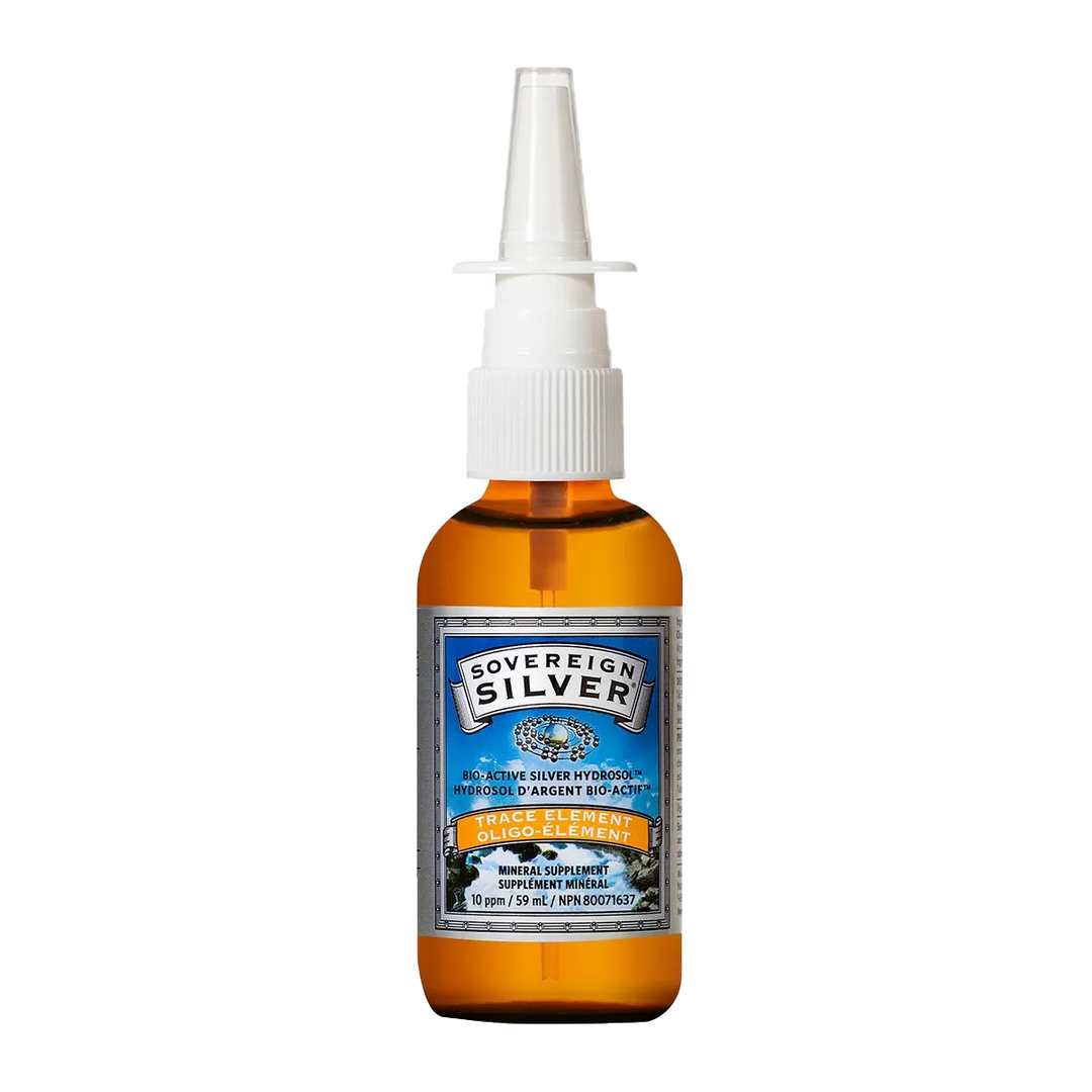 Sovereign Silver 10 PPM Bio-Active Hydrosol Supplement Liquid