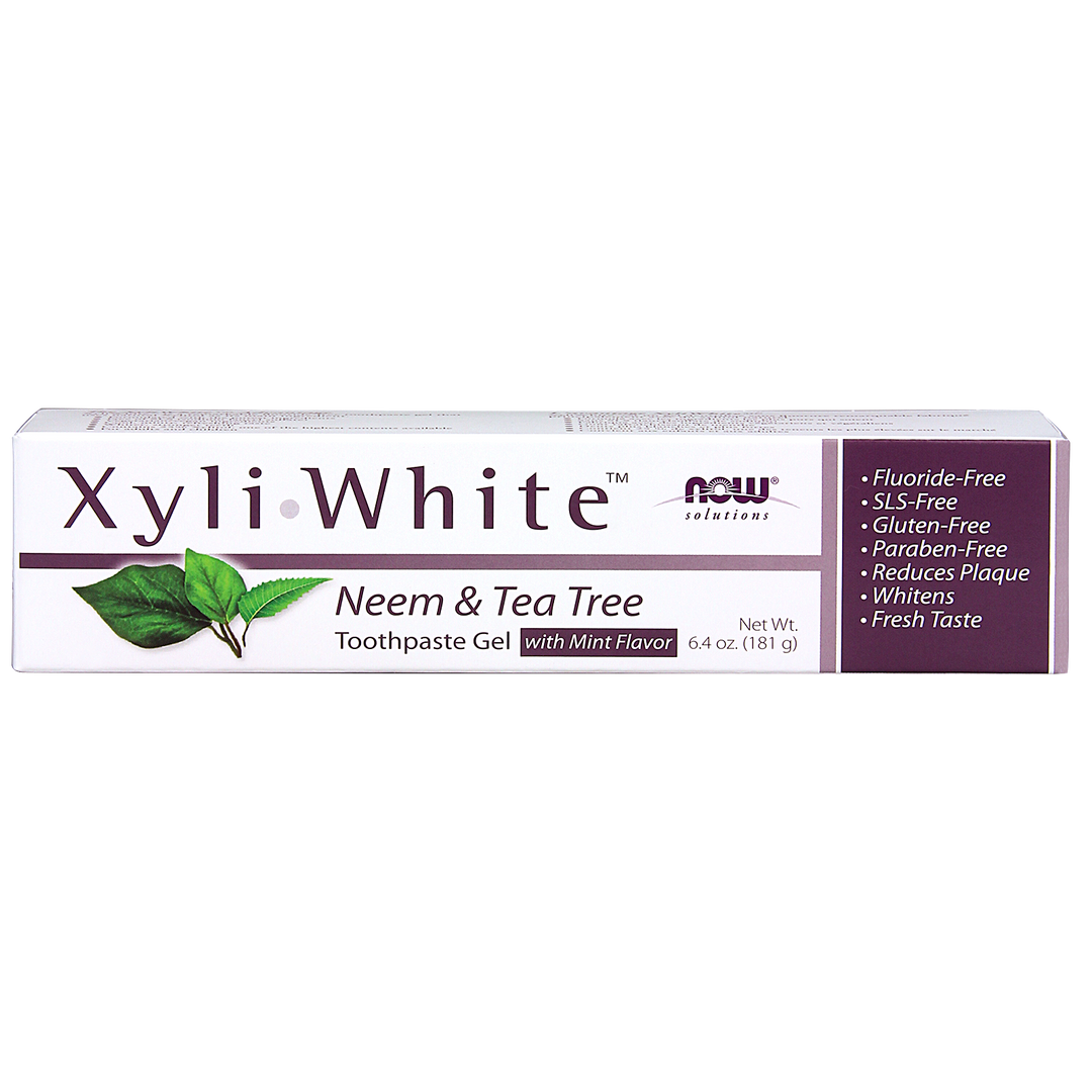 NOW Xyliwhite™ Neem & Tea Tree Toothpaste