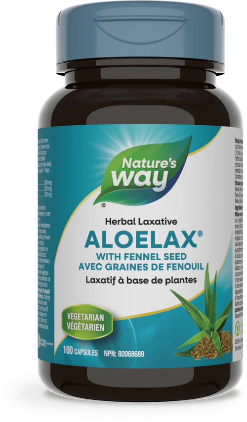 Nature's Way Aloelax® with Fennel Seed Vegetarian Capsules