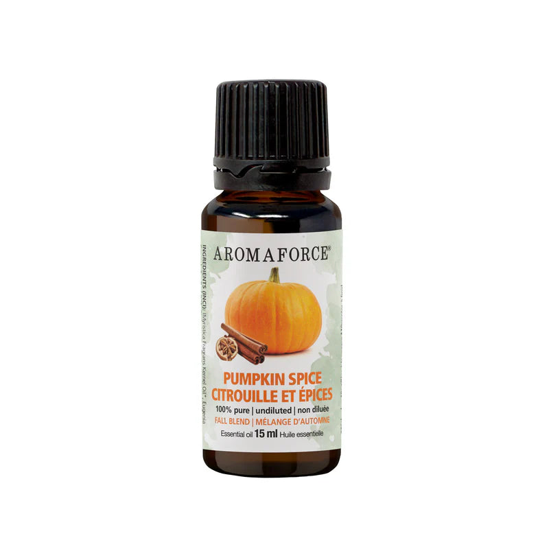 Aromaforce Pumpkin Spice Fall Blend Essential Oil, 15 mL