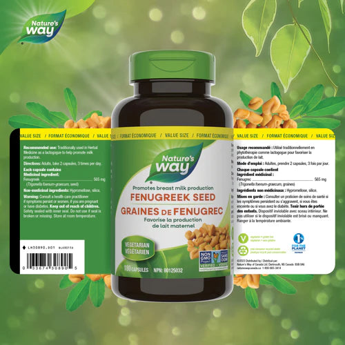 Nature's Way Fenugreek Seed Capsules