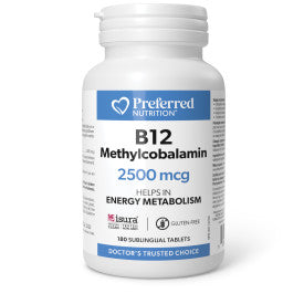 Preferred Nutrition B12 Methylcobalamine 2500 mcg
