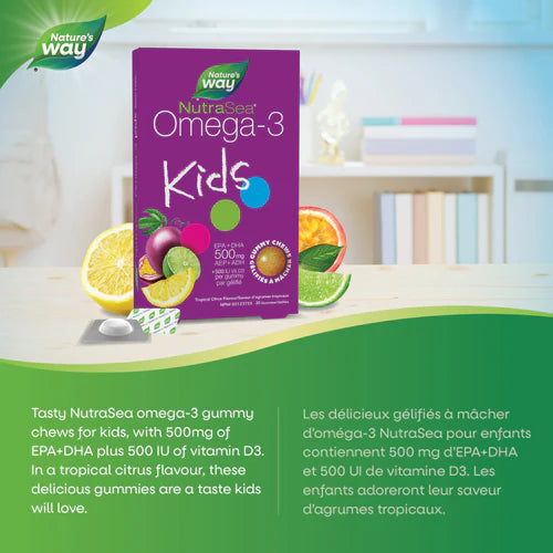 Nature's Way NutreaSea® Omega-3 for Kids Gummy Chews
