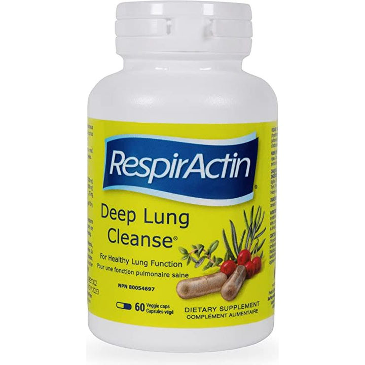 RespirActin Deep Lung Cleanse Veggie Caps