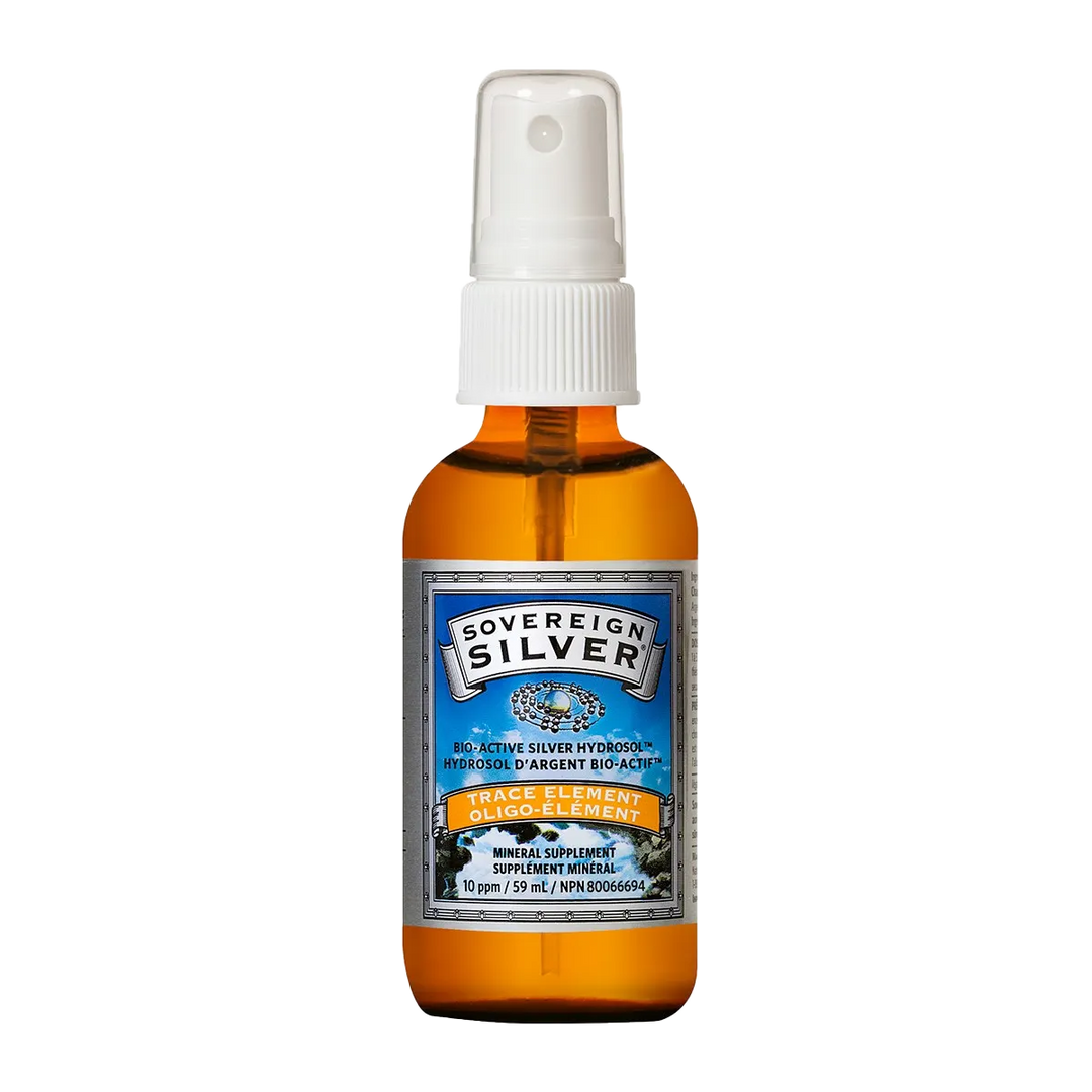 Sovereign Silver 10 PPM Bio-Active Hydrosol Supplement Liquid