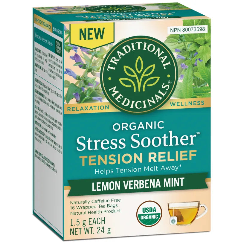Traditional Medicinals® Organic Stress Soother™ Tension Relief Tea