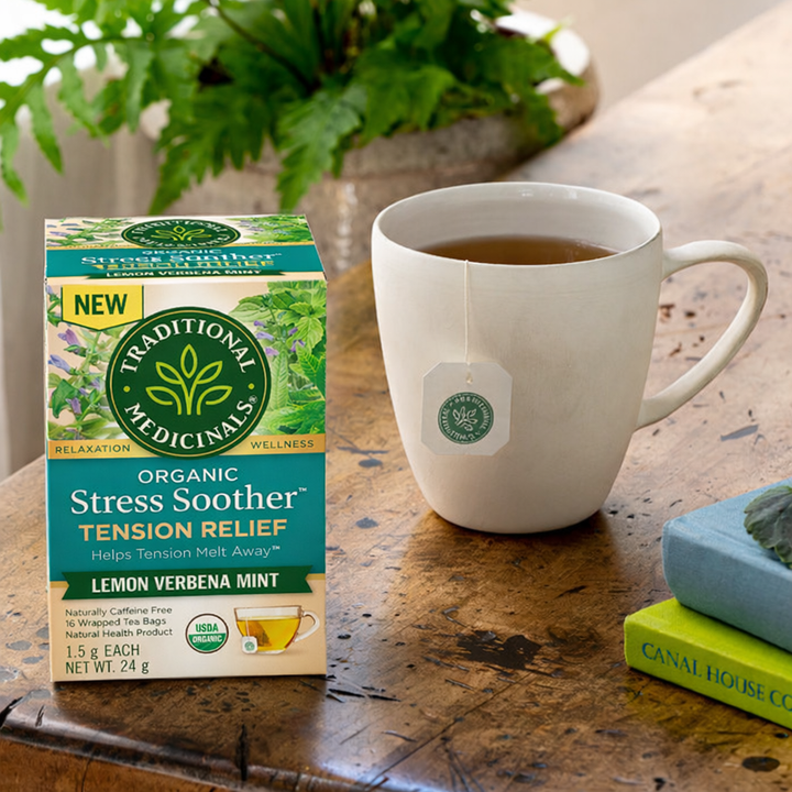Traditional Medicinals® Organic Stress Soother™ Tension Relief Tea