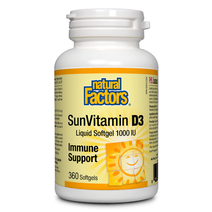SunVitamin D3 1000 IU Softgels