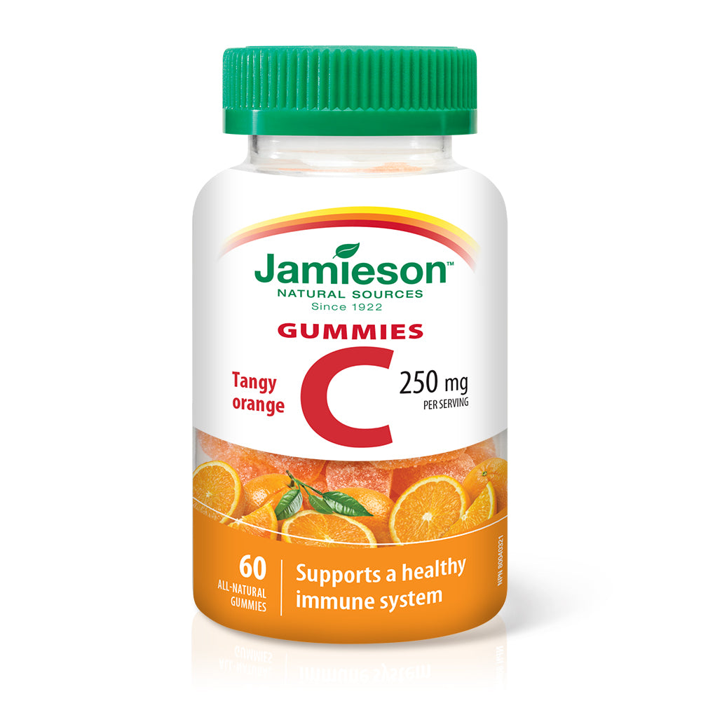 Jamieson Vitamin C Gummies - Tangy Orange