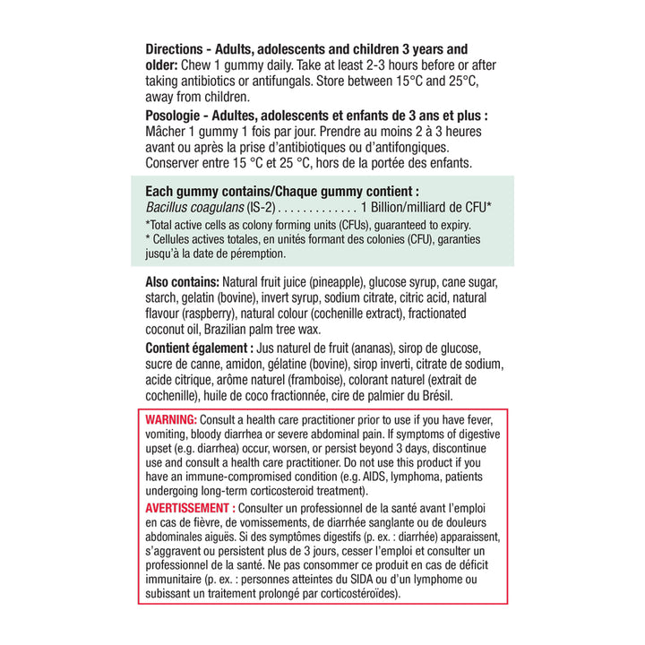 Jamieson Probiotic Berry Blast Gummies