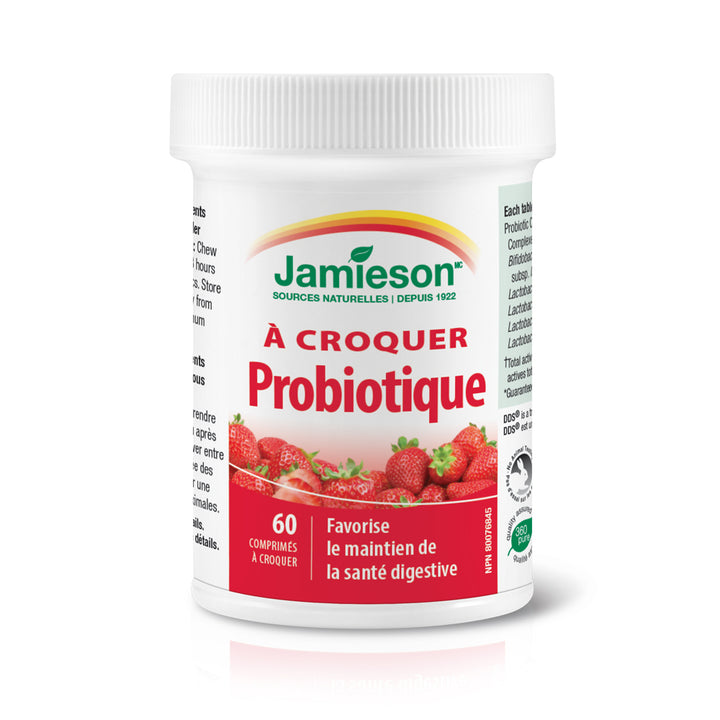 Jamieson Chewable Probiotic - Natural Strawberry