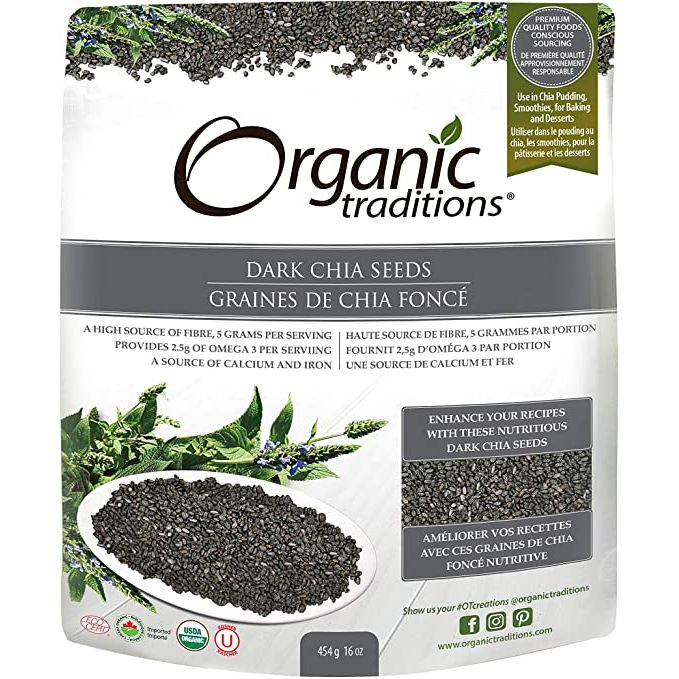 Organic Dark Chia Seeds