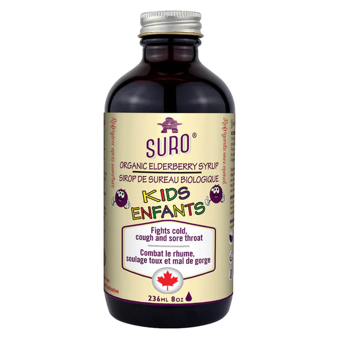 Suro Organic Elderberry Syrup for kids