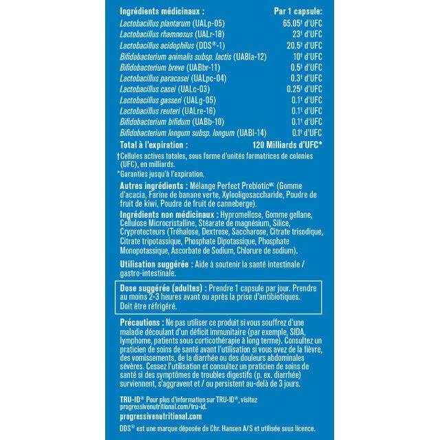 Progressive Perfect Probiotic 60 Billion - 60's