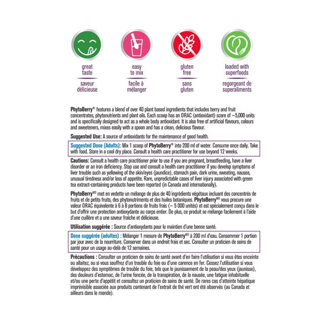 Progressive PhytoBerry Natural Berry 900 g