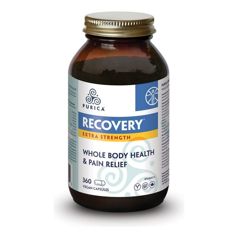 Purica Recovery Extra Strength Whole Body Health & Pain Relief Capsules