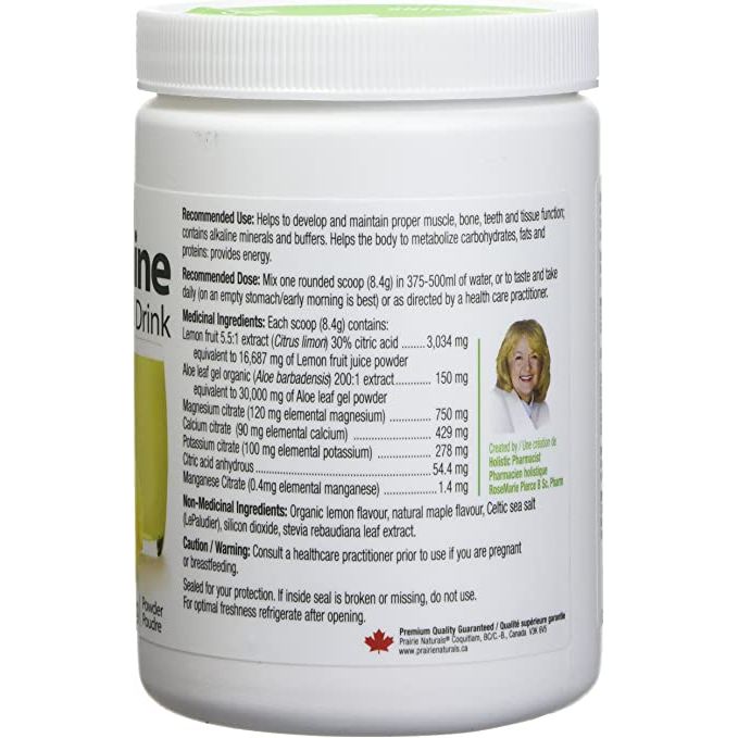 Prairie Naturals Morning Rise & Shine, Alkaline & Electrolyte Replenishing Drink