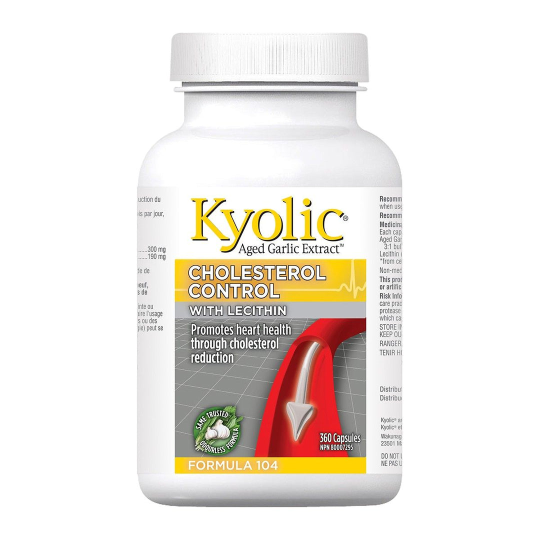 Kyolic Cholesterol Control w/ Lecithin formula 104