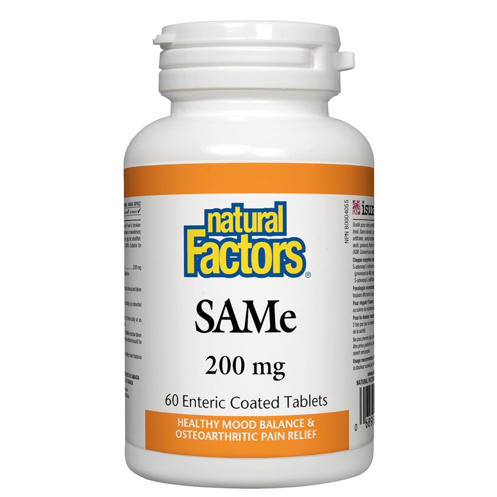 SAMe   200 mg  Enteric Coated Tablets