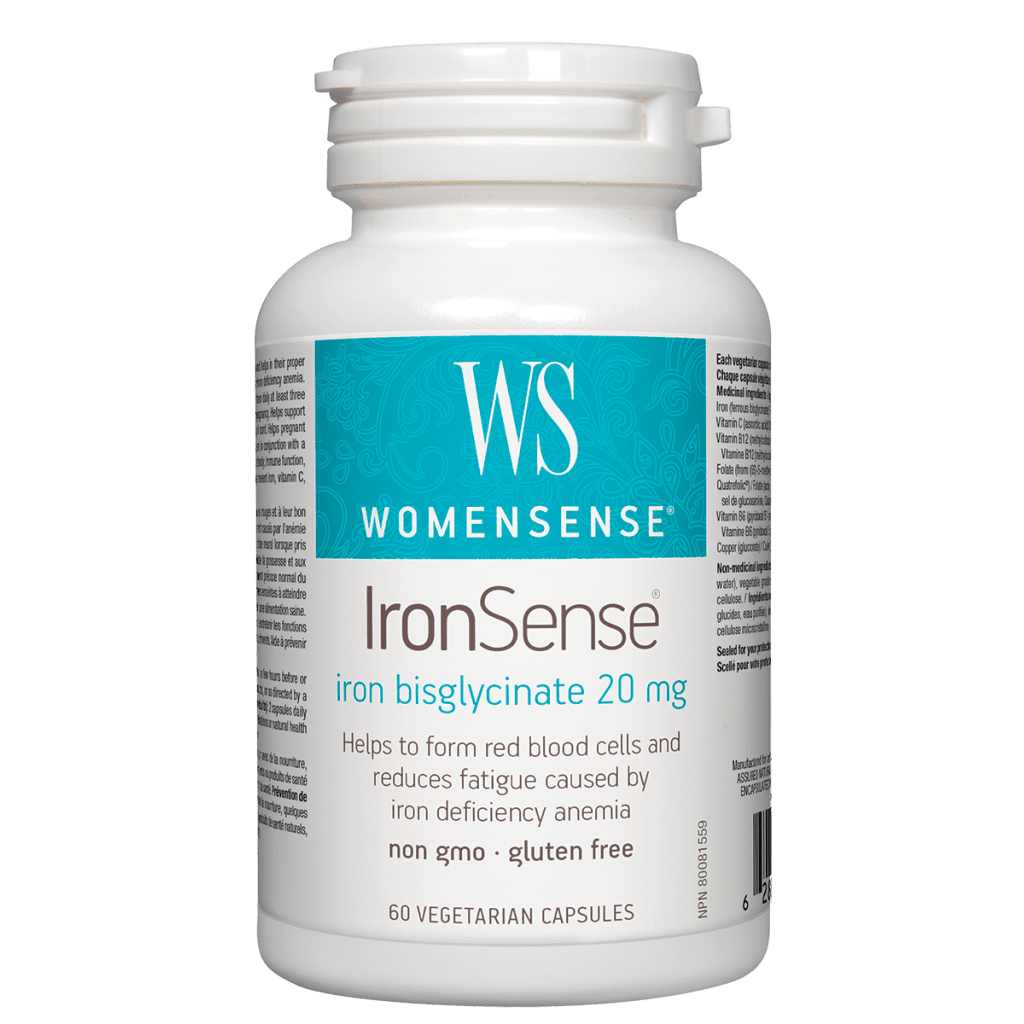 IronSense iron bisglycinate 20 mg Vegetarian Capsules