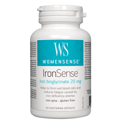 IronSense iron bisglycinate 20 mg Vegetarian Capsules