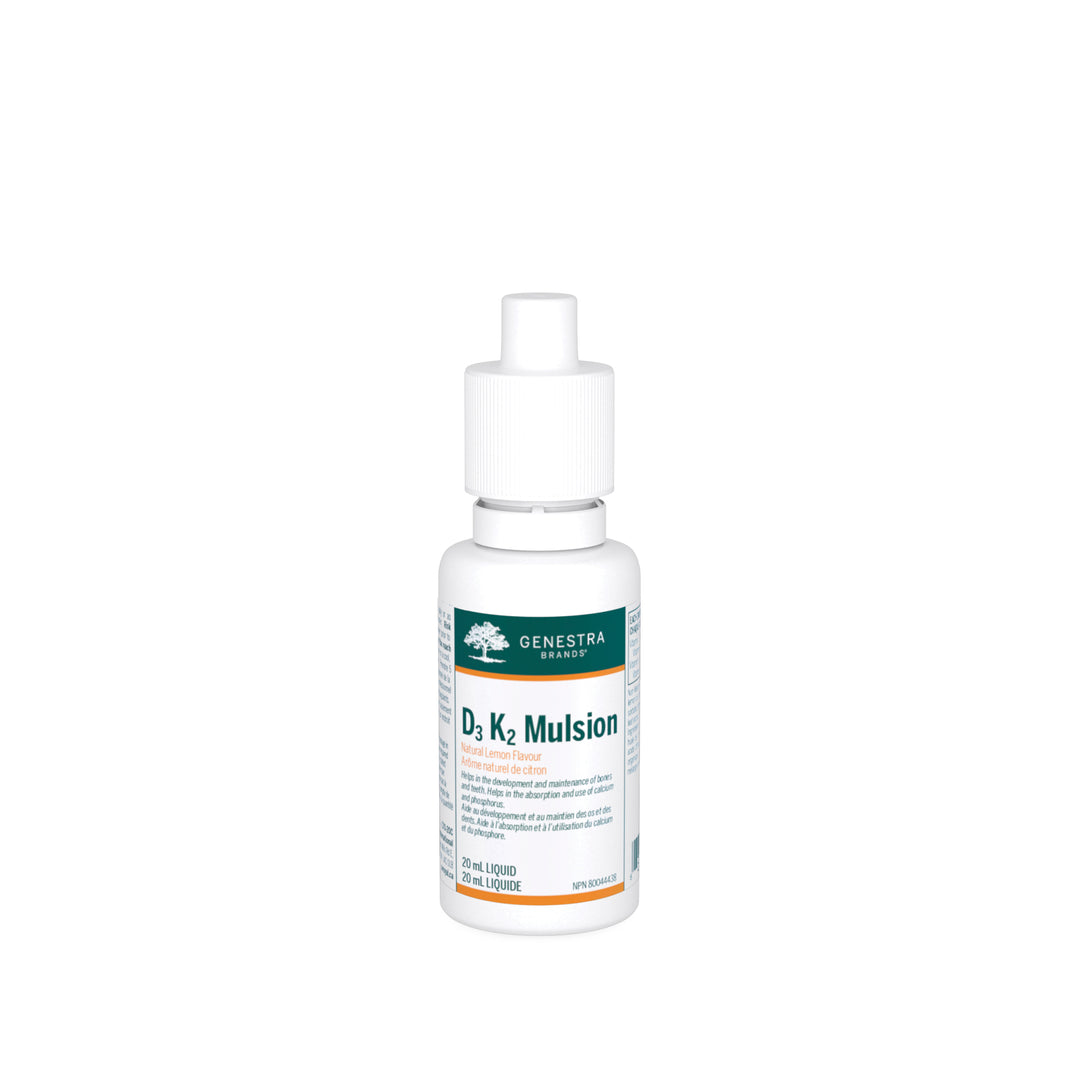 Genestra D3 K2 Mulsion natural lemon flavour