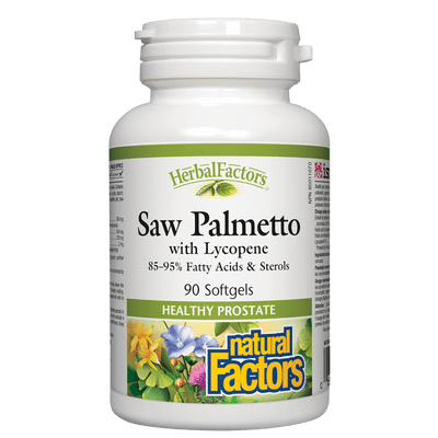 Saw Palmetto with Lycopene, HerbalFactors Softgels