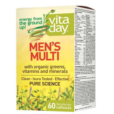 Mens Multi, VitaDay Vegetarian Capsules