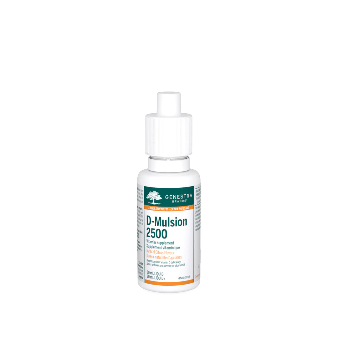 Genestra D-Mulsion 2500 Vitamin Supplement, Natural citrus flavour