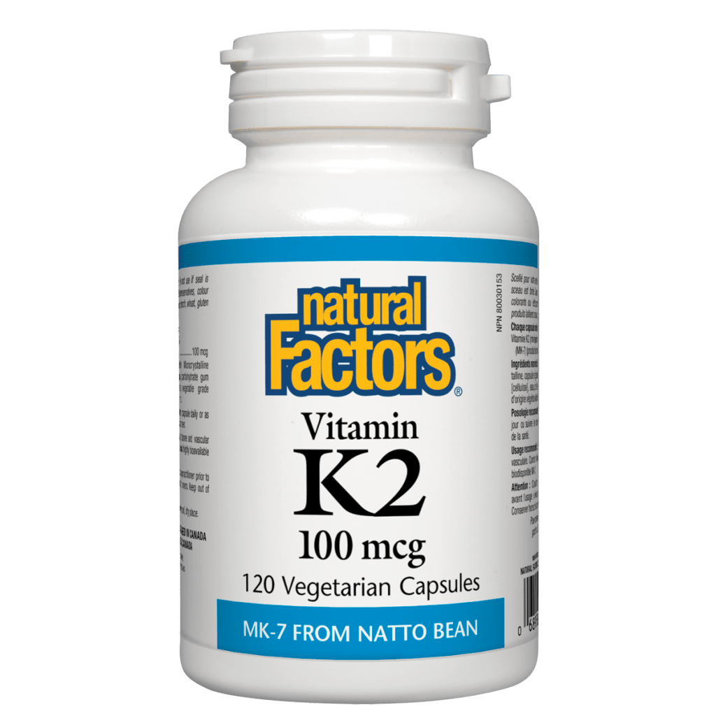 Vitamin K2 100 mcg vegetarian capsules