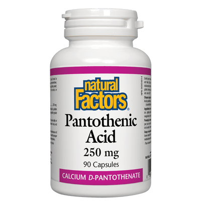 Pantothenic Acid  250 mg Capsules
