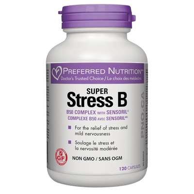 Super Stress B B50 Complex with Sensoril Capsules