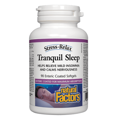 Tranquil Sleep, Stress-Relax  Enteric Coated Softgels