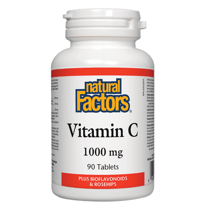 Vitamin C 1000 mg plus Bioflavonoids & Rosehips Tablets