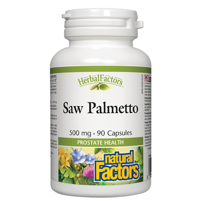 Saw Palmetto 500 mg, HerbalFactors Capsules