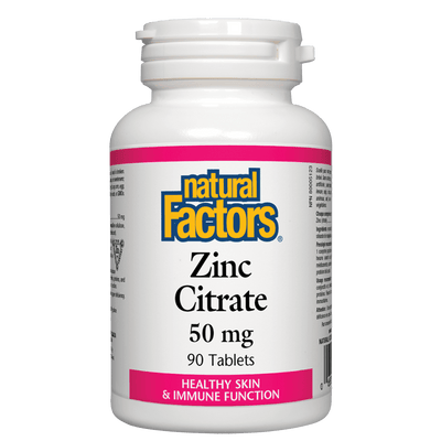 Zinc Citrate  50 mg Tablets