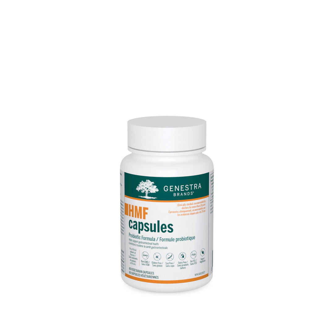 Genestra HMF Capsules Probiotic Formula, vegetarian capsules