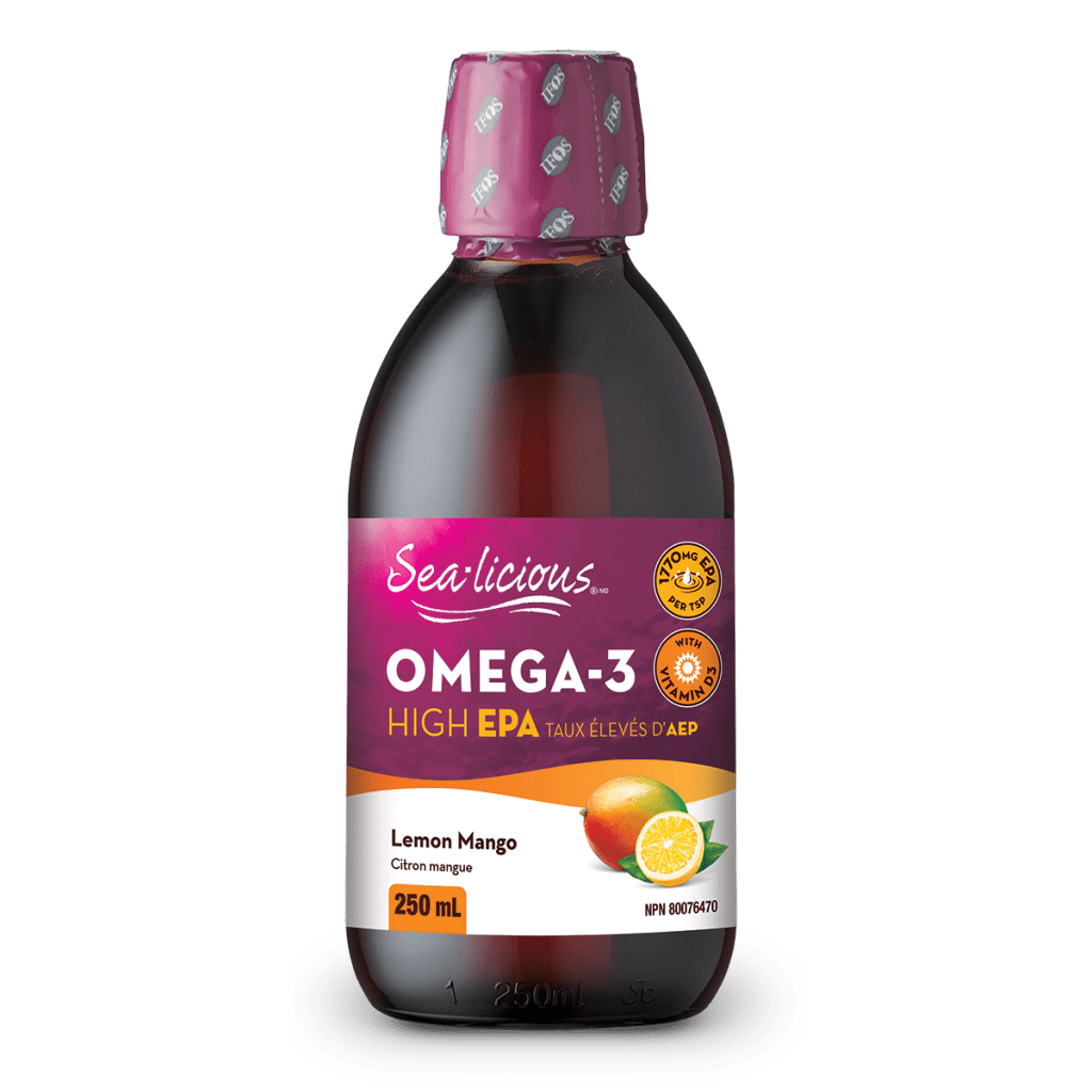 Omega-3 High Epa Lemon Mango, Sea-licious Liquid – Healthtree