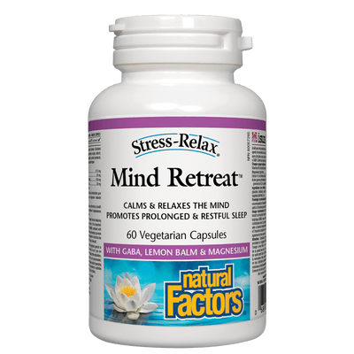 Mind Retreat, Stress-Relax Vegetarian Capsules