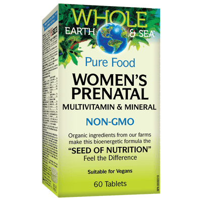 Women's Prenatal Multivitamin & Mineral, Whole Earth & Sea Tablets
