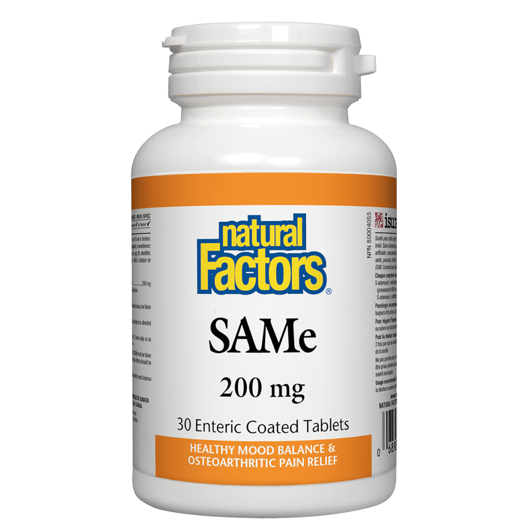 SAMe   200 mg  Enteric Coated Tablets