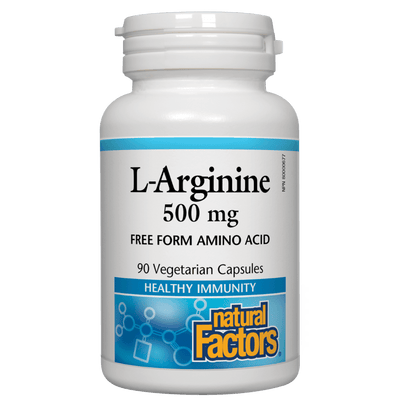 L-Arginine  500 mg Vegetarian Capsules
