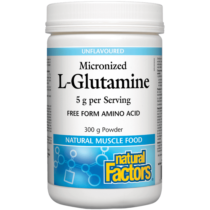 Micronized L-Glutamine   5 g Per Container Powder