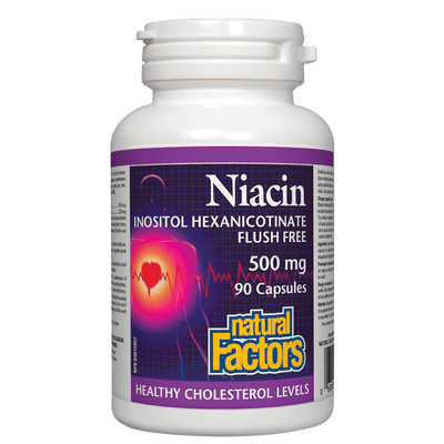 Niacin Inositol Hexanicotinate  500 mg Capsules