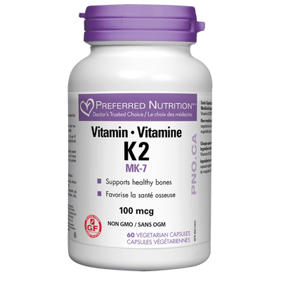 Vitamin K2 100mcg Vegetarian Capsules