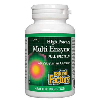 Multi Enzyme  High Potency Full Spectrum   Vegetarian Capsules