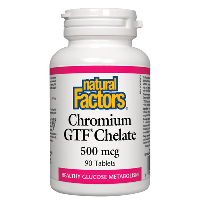 Chromium GTF Chelate  500 mcg Tablets