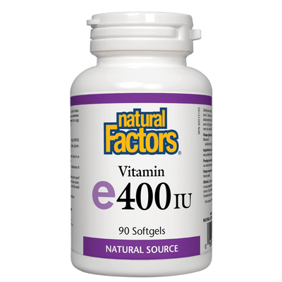 Vitamin E  Natural Source 400 IU, Softgels